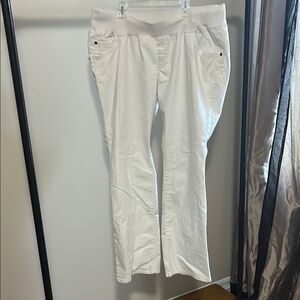 Liz Lange White Maternity Jeans from target, Women's Size 16